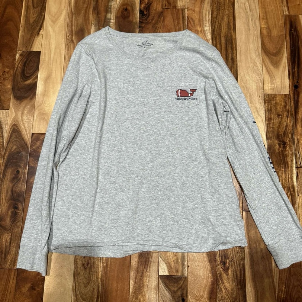 Vineyard vines football shirt